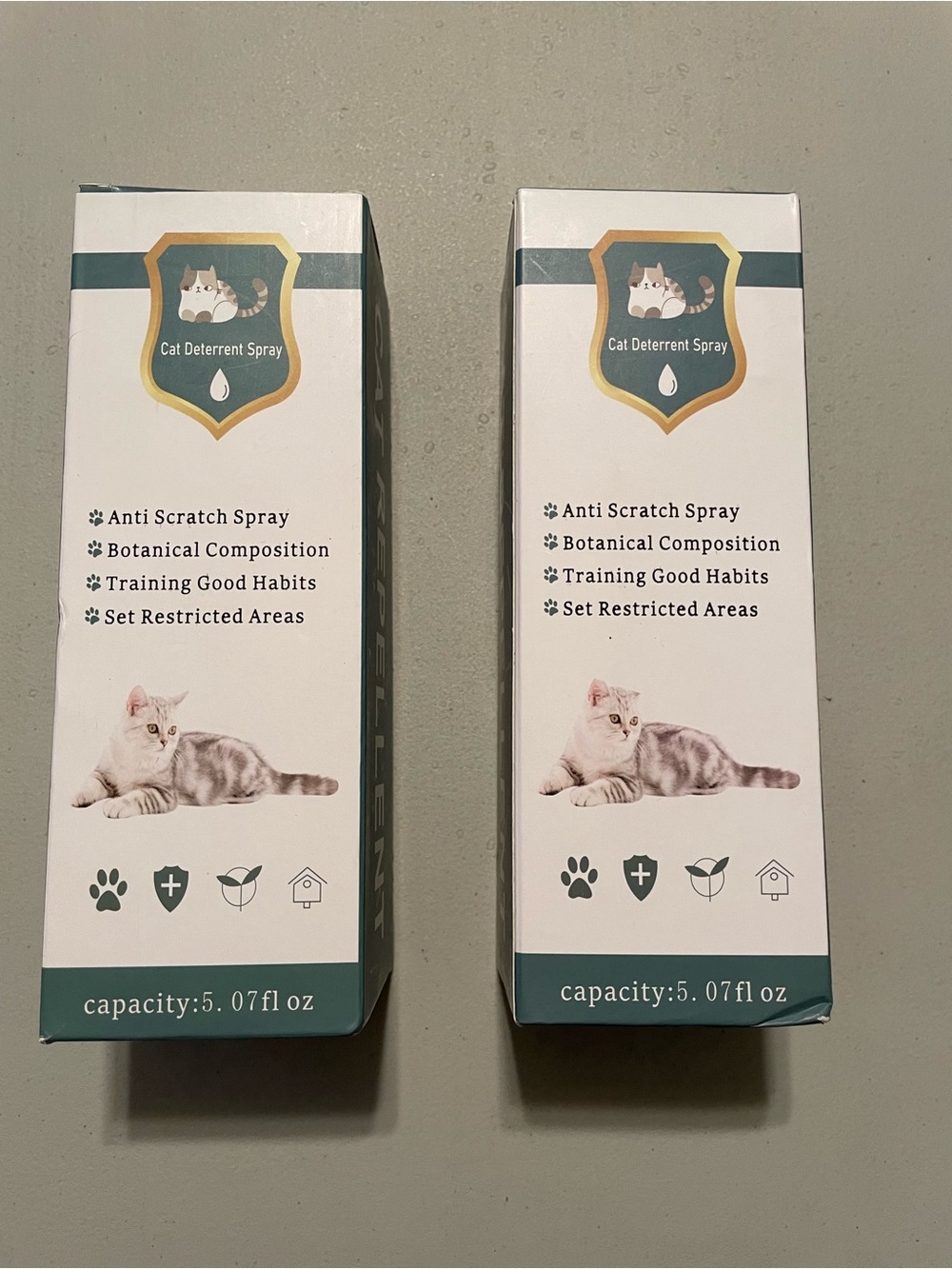 - Anti Scratch Botanical Cat Deterrent Spray Bundle X2 New